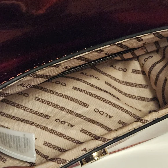 Aldo Metallic Red Crossbody - Picture 4 of 4